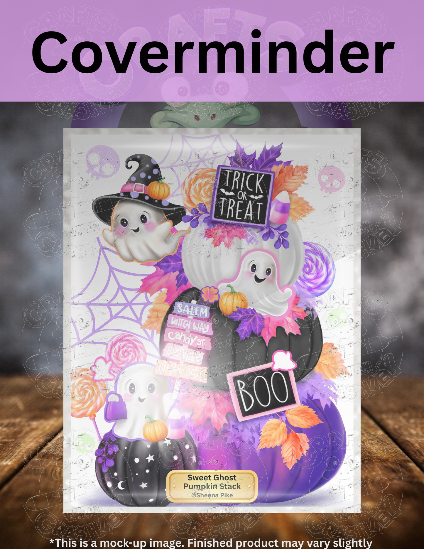 "Sweet Ghosts Pumpkin Stack" by ©Sheena Pike Premium Accessories for Diamond Painting