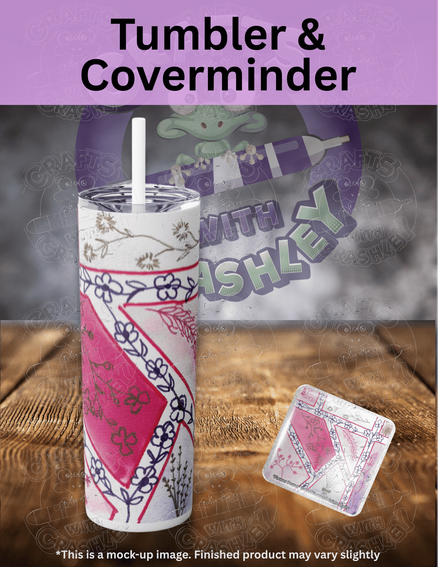 "Flower Power" by ©Crafting & Crime Daily Premium Accessories for Diamond Painting