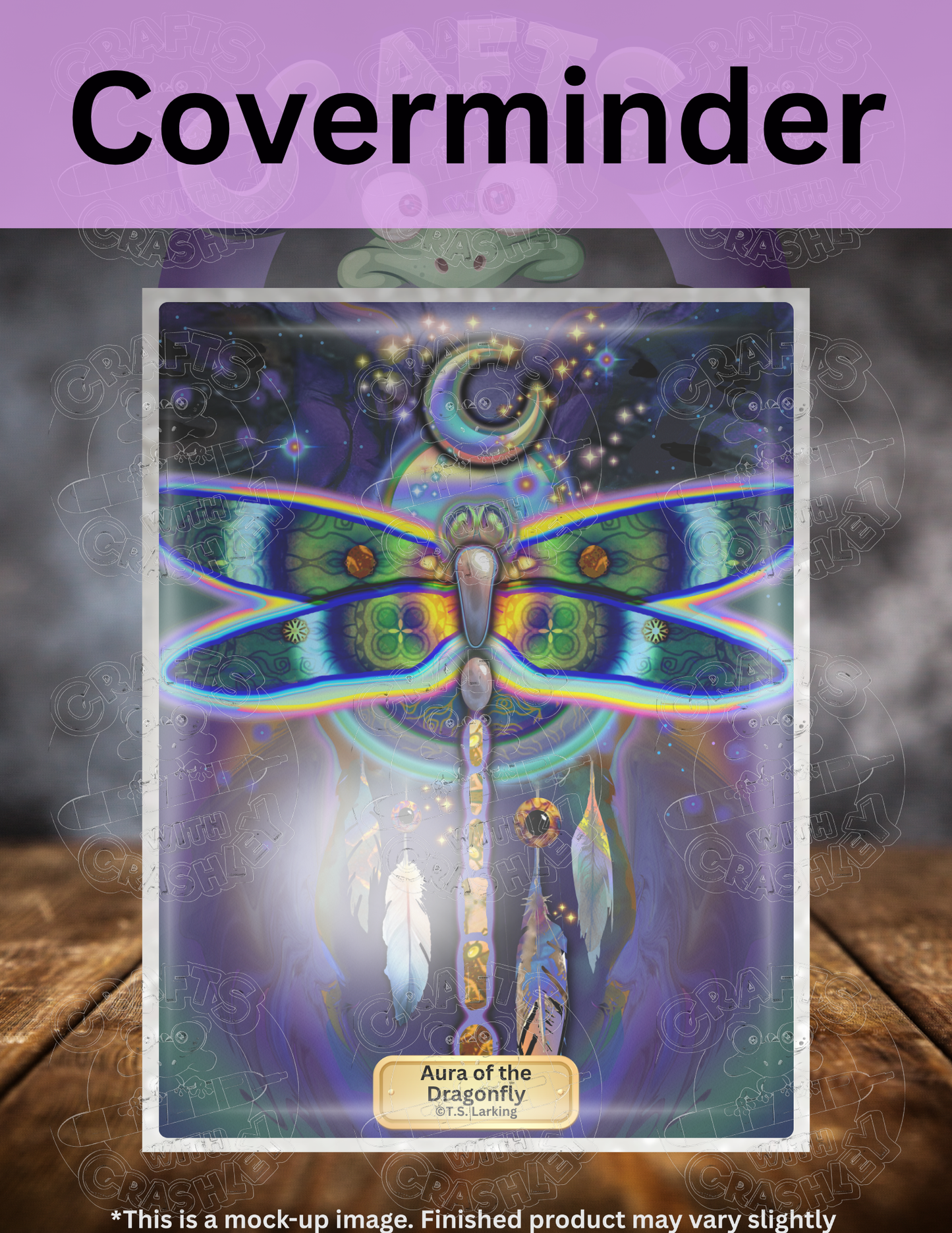 "Aura of the Dragonfly" by ©T.S. Larking Premium Accessories for Diamond Painting