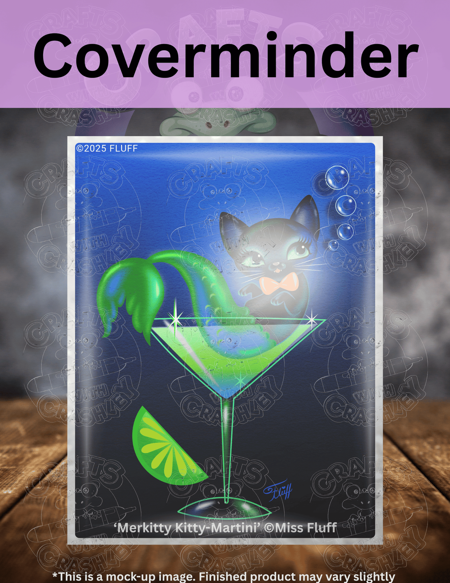 "Merkitty Kitty Martini" by ©Miss Fluff Premium Accessories for Diamond Painting