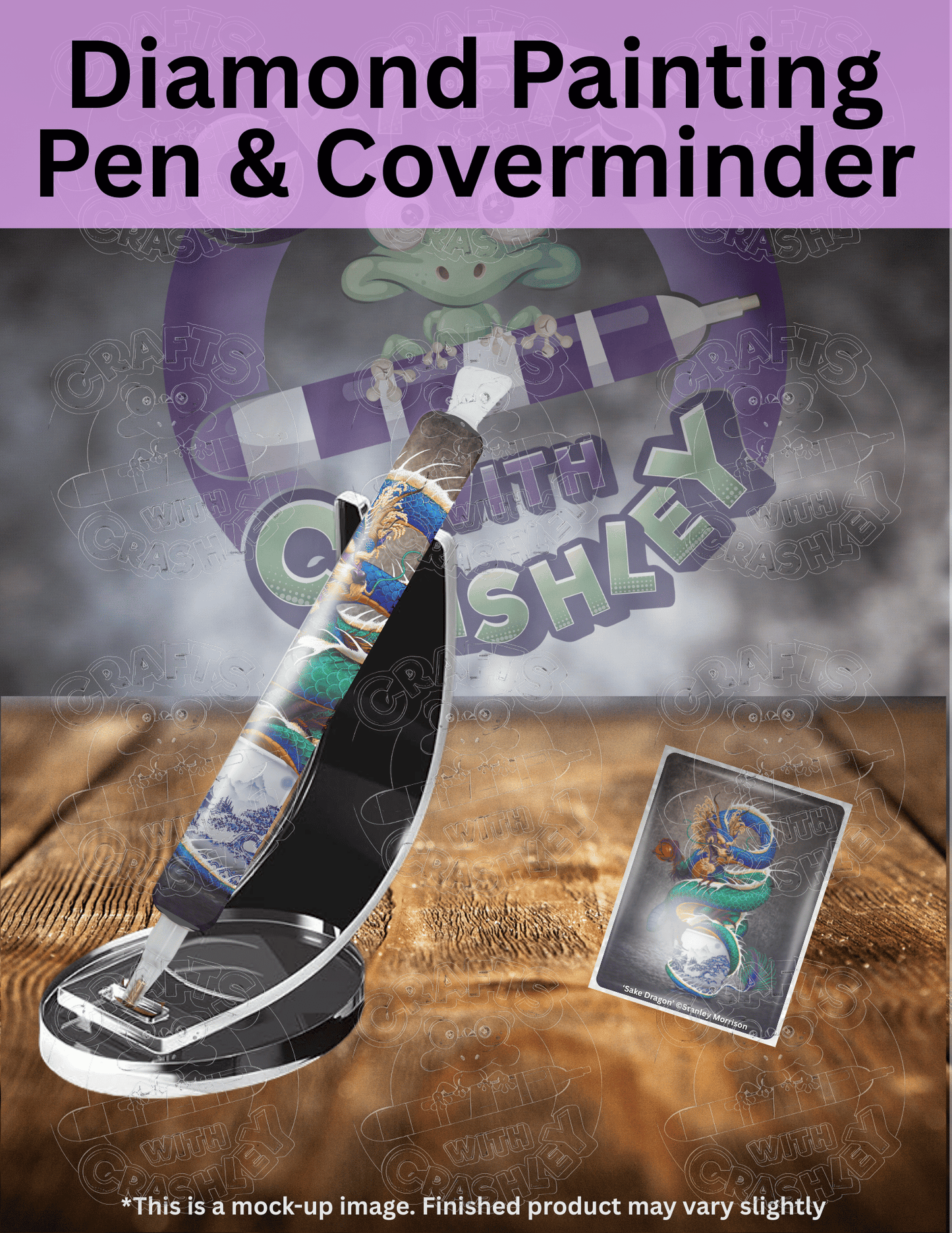 "Sake Dragon" by ©Stanley Morrison Premium Accessories for Diamond Painting