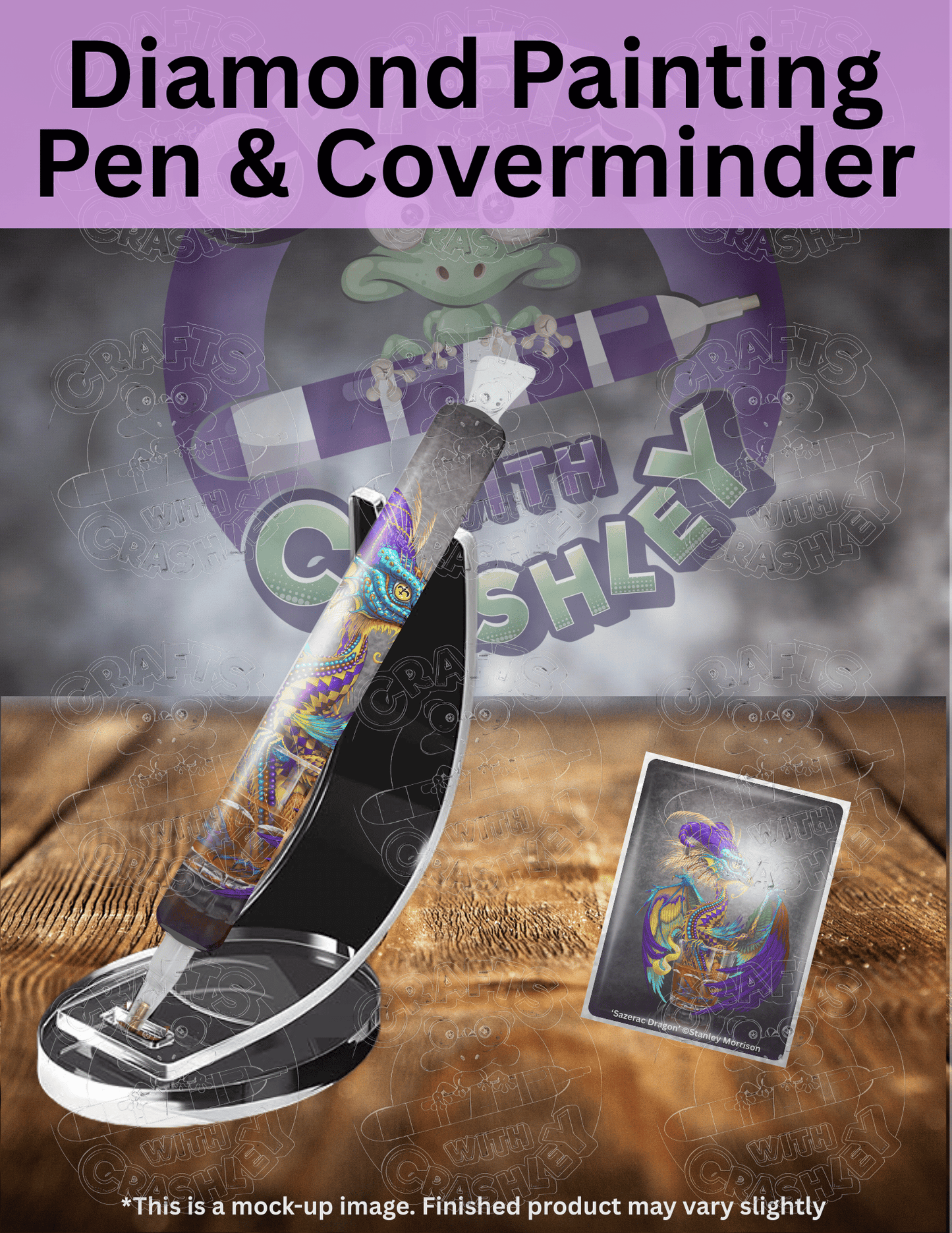 "Sazerac Dragon" by ©Stanley Morrison Premium Accessories for Diamond Painting