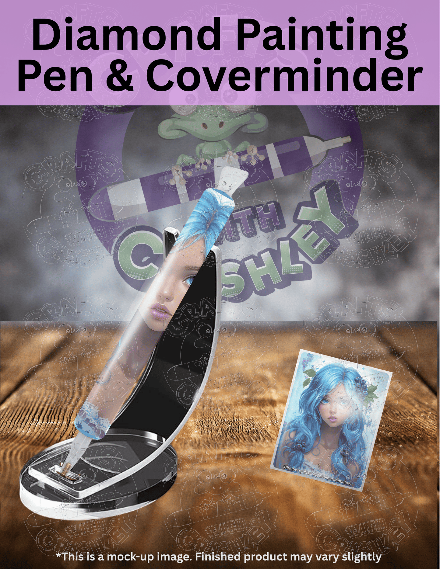 "Blueberry Kiss" by ©Cocomarshmallow Premium Accessories for Diamond Painting