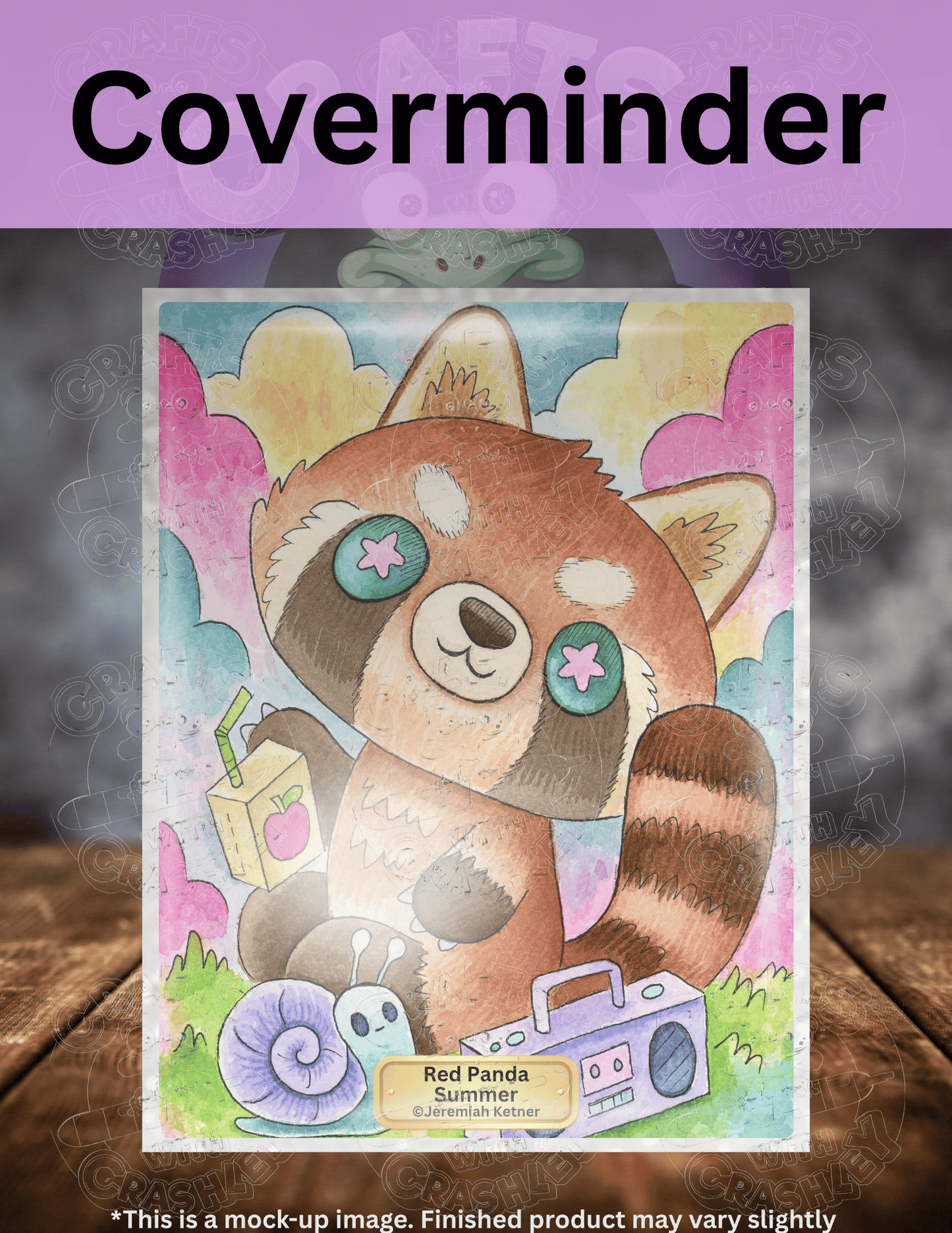 "Red Panda Summer" by ©Jeremiah Ketner Premium Accessories for Diamond Painting
