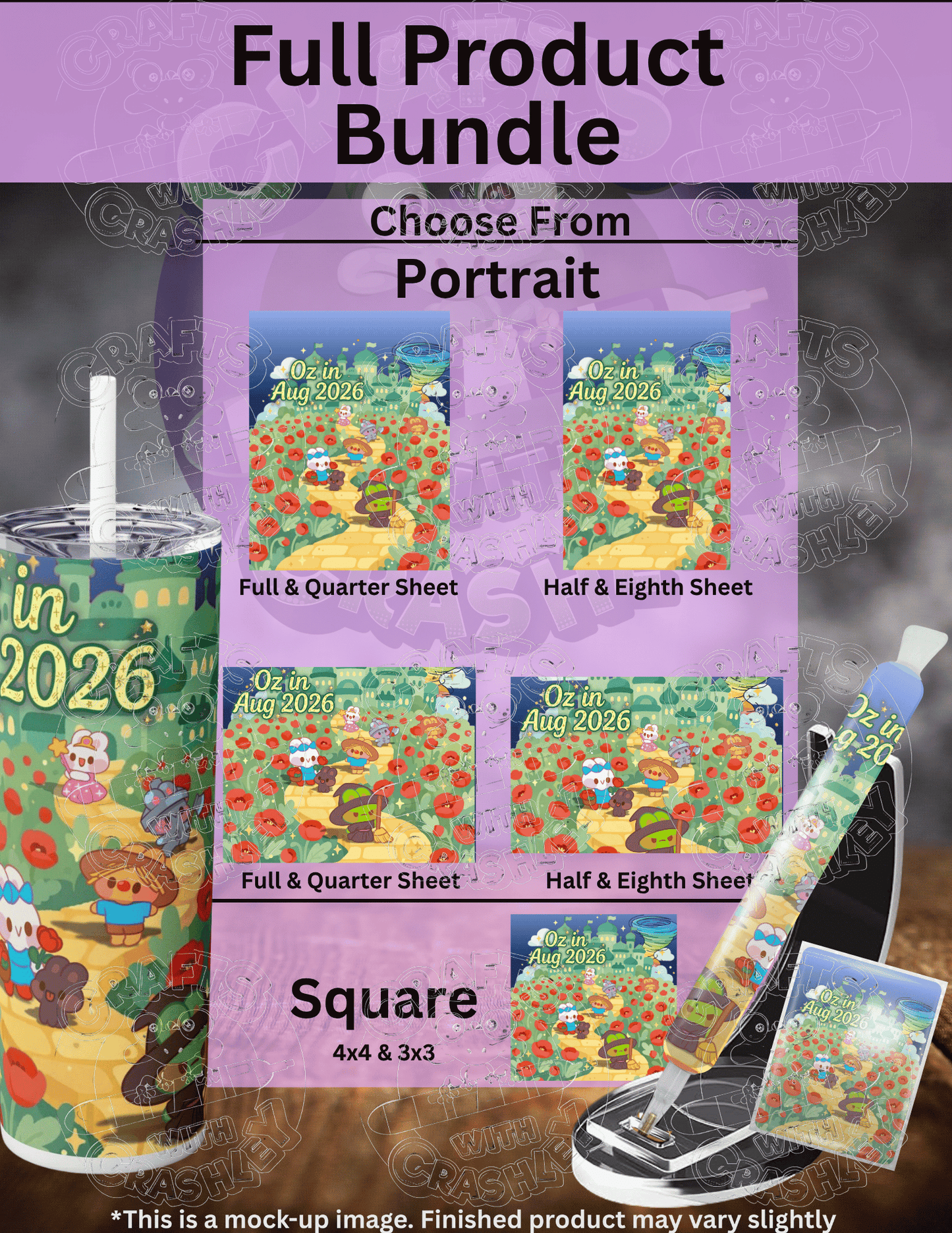 "Oz in Aug 2026 Characters" Premium Accessories for Diamond Painting