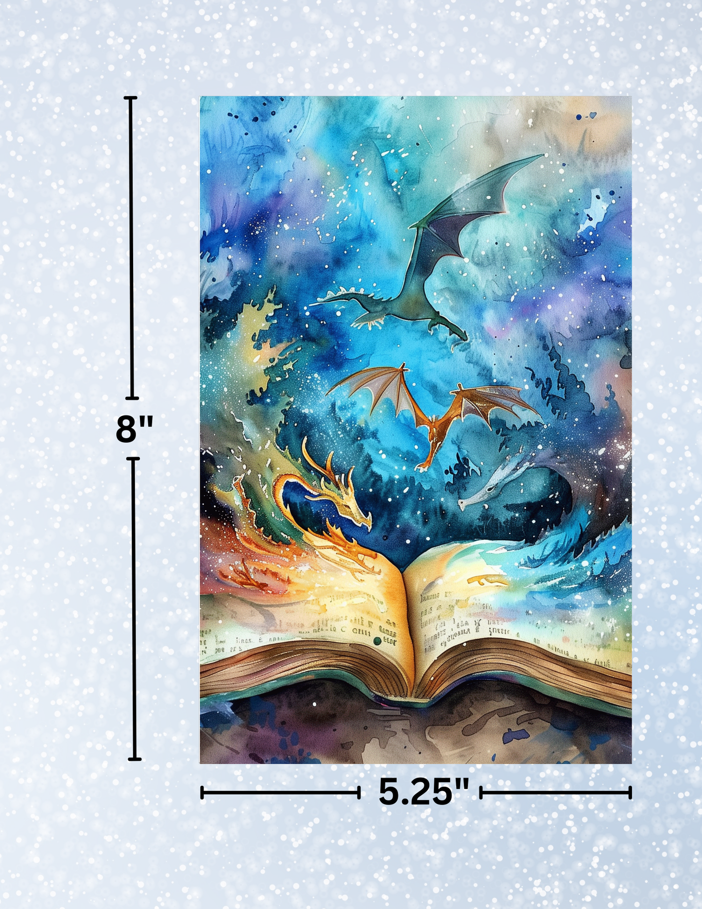 "Dragon Fantasy" Decorative Diamond Painting Release Papers