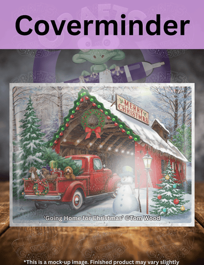 "Going Home for Christmas" by ©Tom Wood Premium Accessories for Diamond Painting