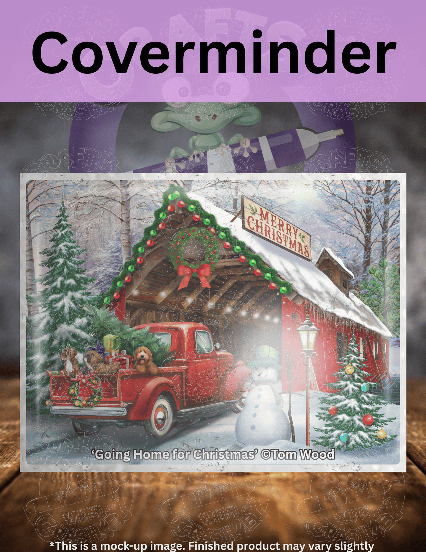 "Going Home for Christmas" by ©Tom Wood Premium Accessories for Diamond Painting