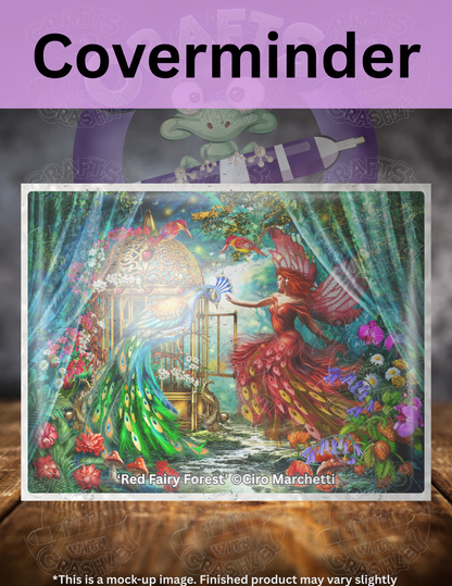 "Red Fairy Forest" by ©Ciro Marchetti Premium Accessories for Diamond Painting