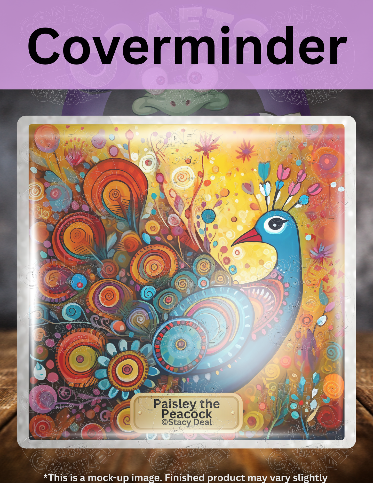 "Paisley the Peacock" by ©Stacy Deal Premium Accessories for Diamond Painting