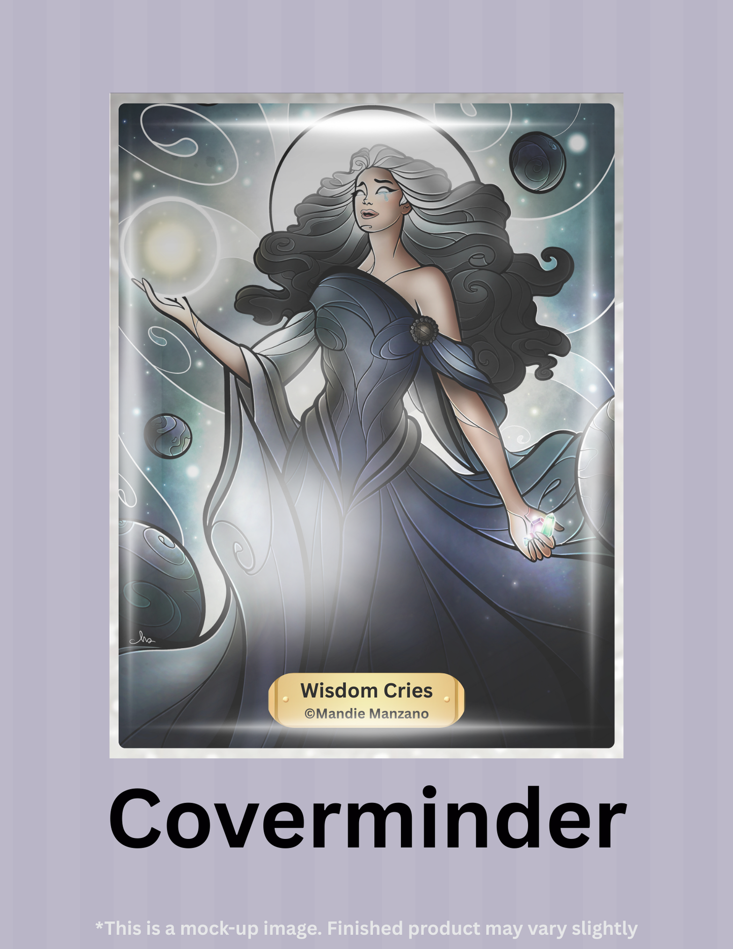 Wisdom Cries By ©Mandie Manzano Limited Edition Coverminder