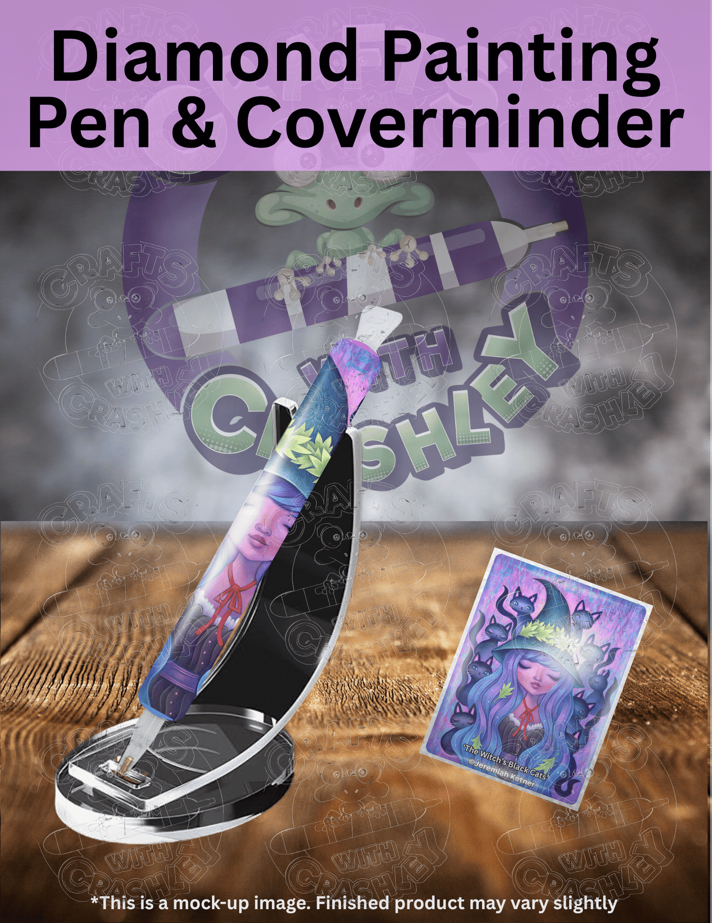 "The Witch's Black Cats" by ©Jeremiah Ketner Premium Accessories for Diamond Painting