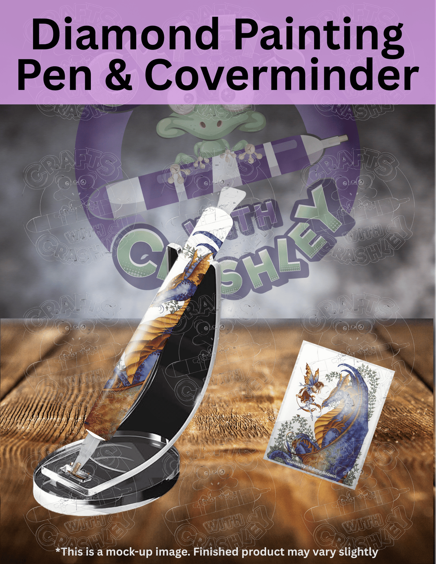 "Curiosity" by ©Amy Brown Premium Accessories for Diamond Painting