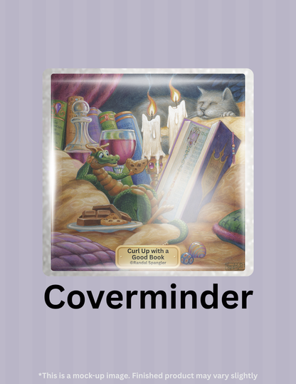 Curl Up with a Good Book by ©Randal Spangler Limited Edition Coverminder