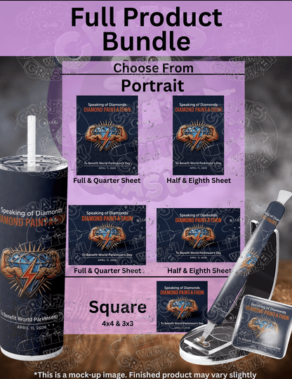 "Paint Away Parkinsons 2026" Premium Accessories for Diamond Painting