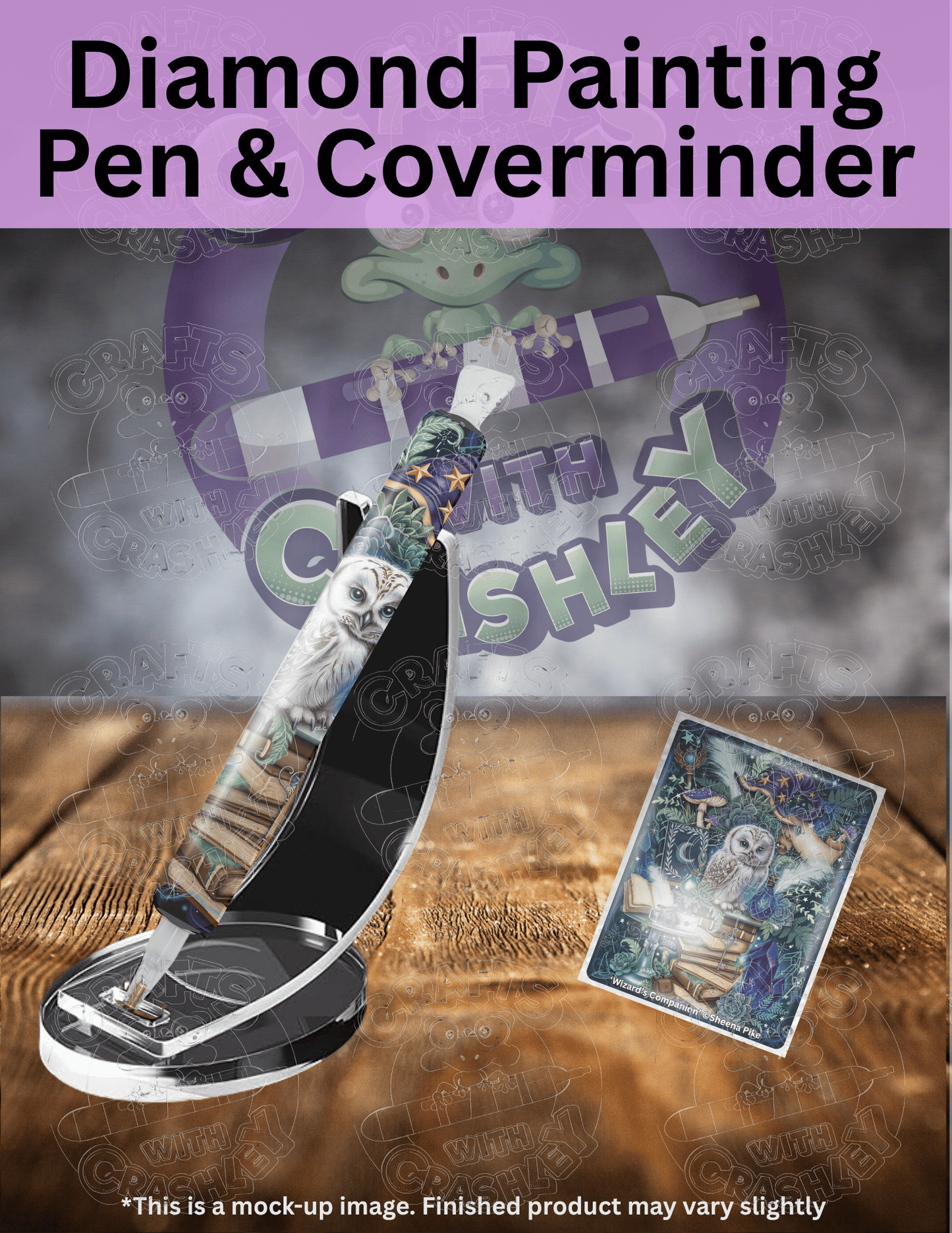 "Wizard's Companion" by ©Sheena Pike Premium Accessories for Diamond Painting