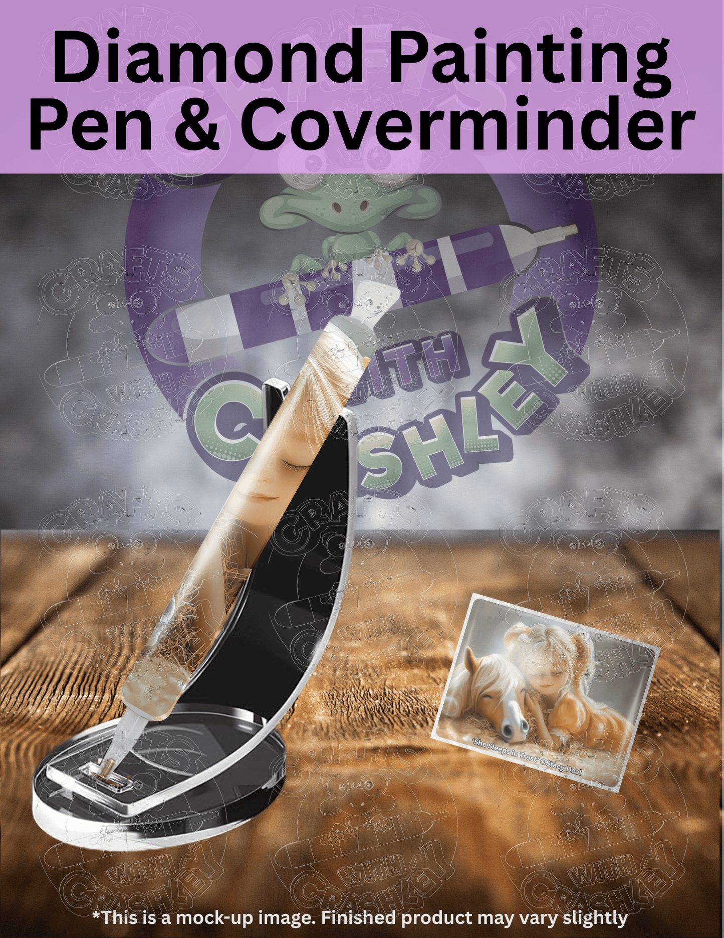 "She Sleeps in Trust" by ©Stacy Deal Premium Accessories for Diamond Painting