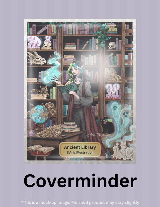 Ancient Library by ©Aria Illustration Limited Edition Coverminder