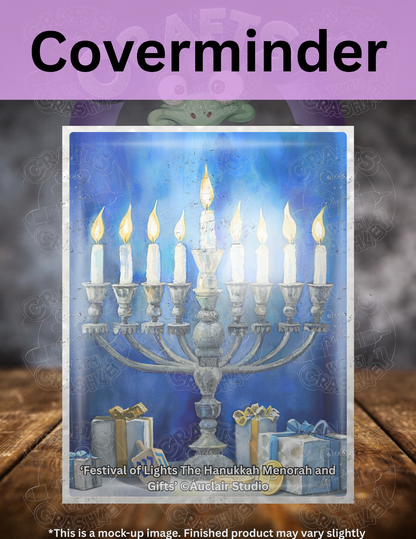 "Festival of Lights The Hanukkah Menorah and Gifts" by ©Auclair Studio Premium Accessories for Diamond Painting