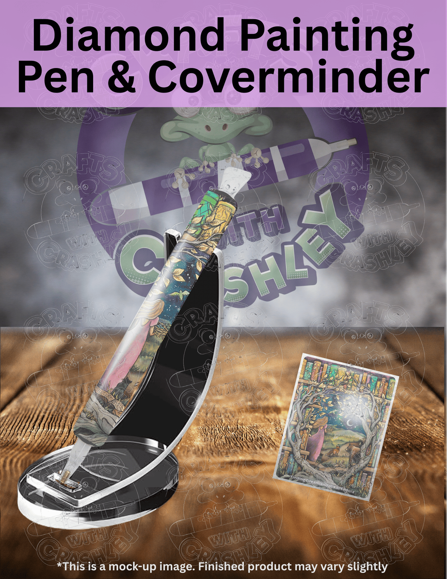 "Finding Dreamland" by ©Kat Fedora Premium Accessories for Diamond Painting