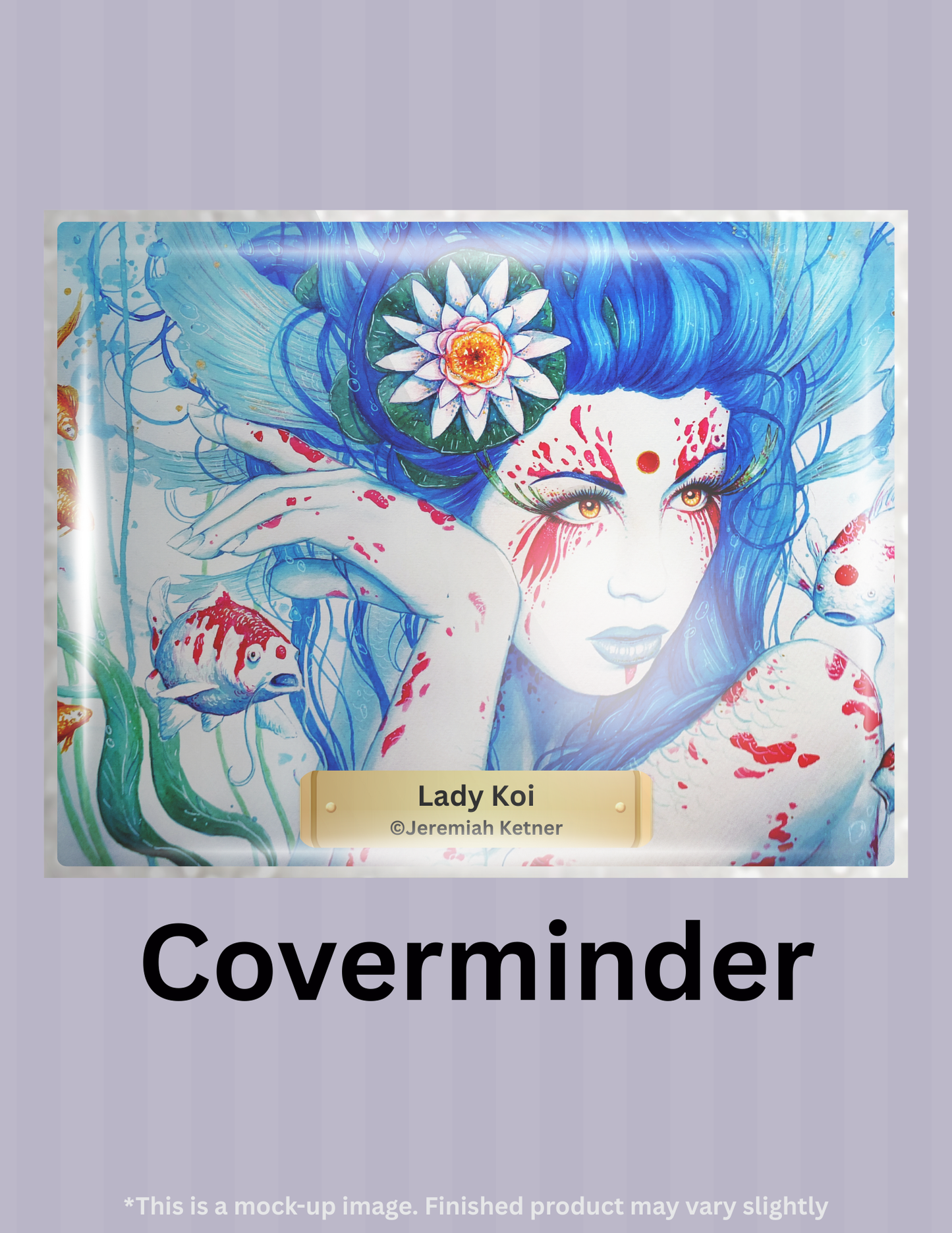Lady Koi By ©JoJoes Art Limited Edition Coverminder