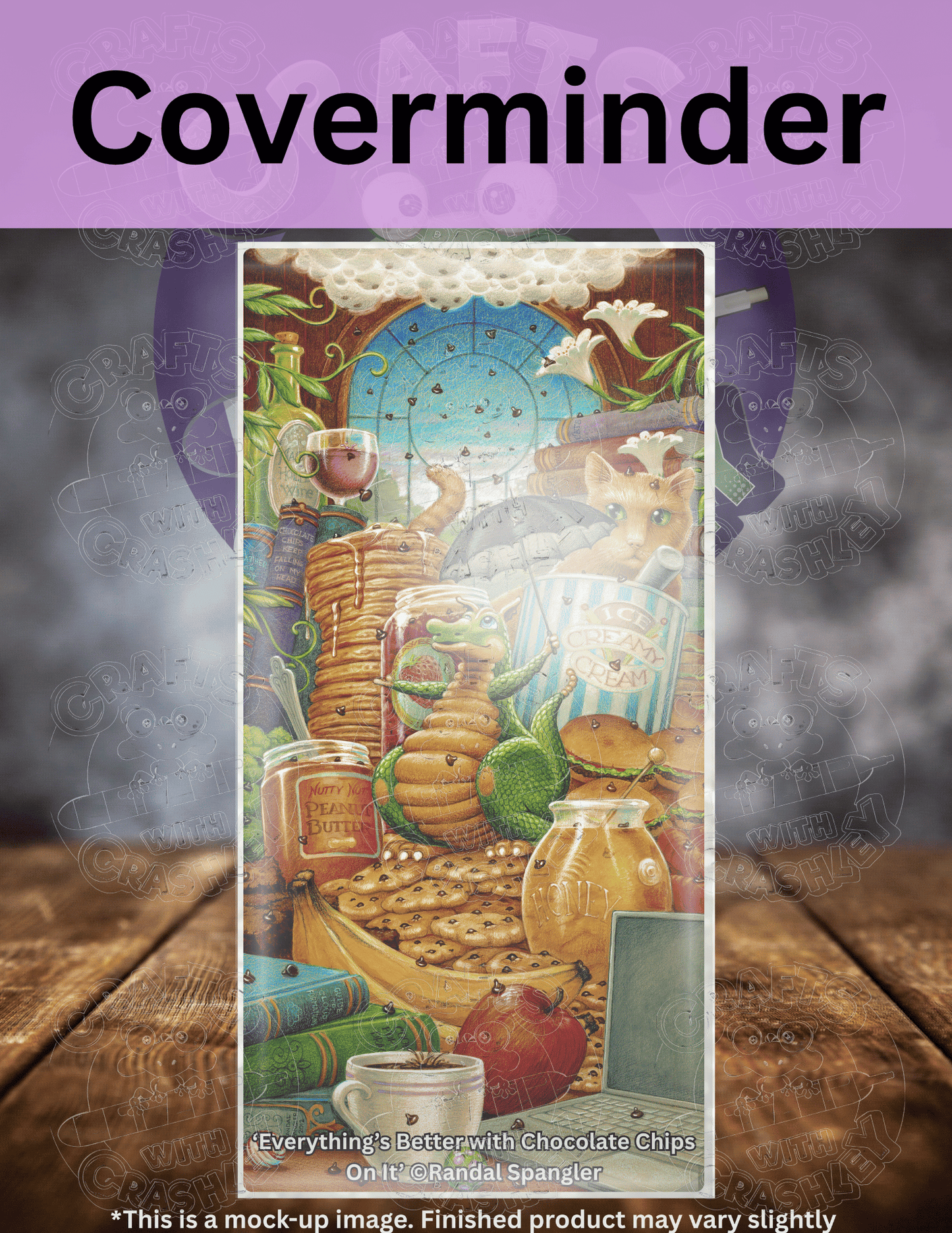 "Everything's Better with Chocolate Chips" by ©Randal Spangler Premium Accessories for Diamond Painting