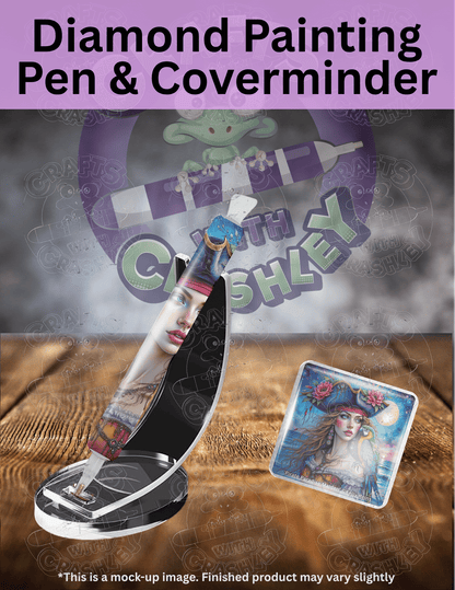 "Pirate Paradise Maiden" by ©Kelly Reins Premium Accessories for Diamond Painting