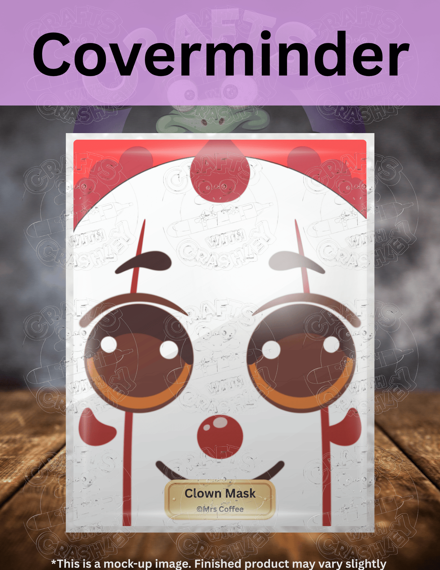 "Clown Mask" by ©Mrs Coffee Premium Accessories for Diamond Painting