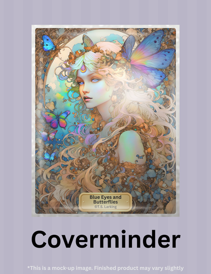 Blue Eyes and Butterflies by ©T.S. Larking Limited Edition Coverminder