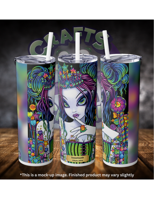 Sweettooth By ©Myka Jelina 20oz Skinny Tumbler