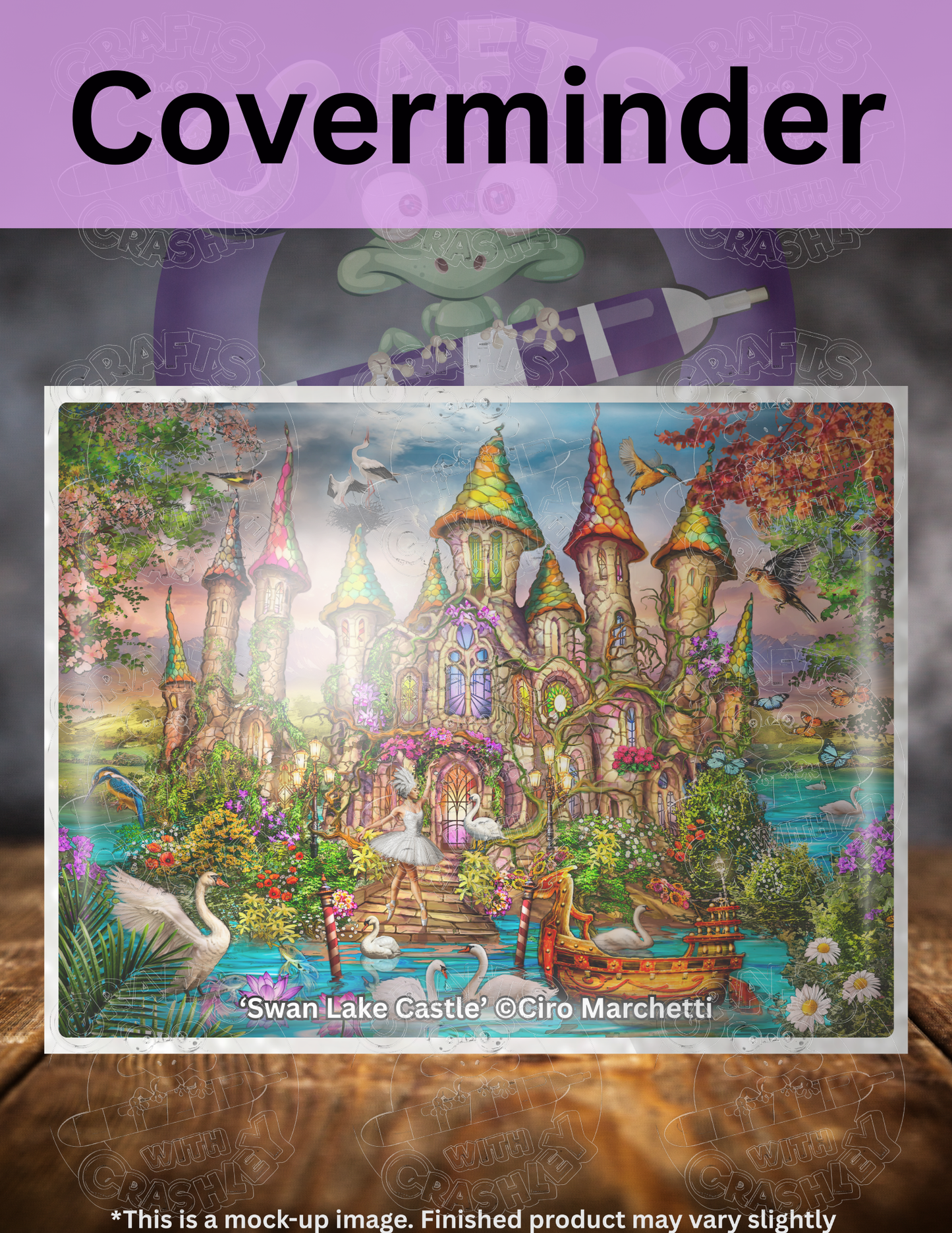 "Swan Lake Castle" by ©Ciro Marchetti Premium Accessories for Diamond Painting