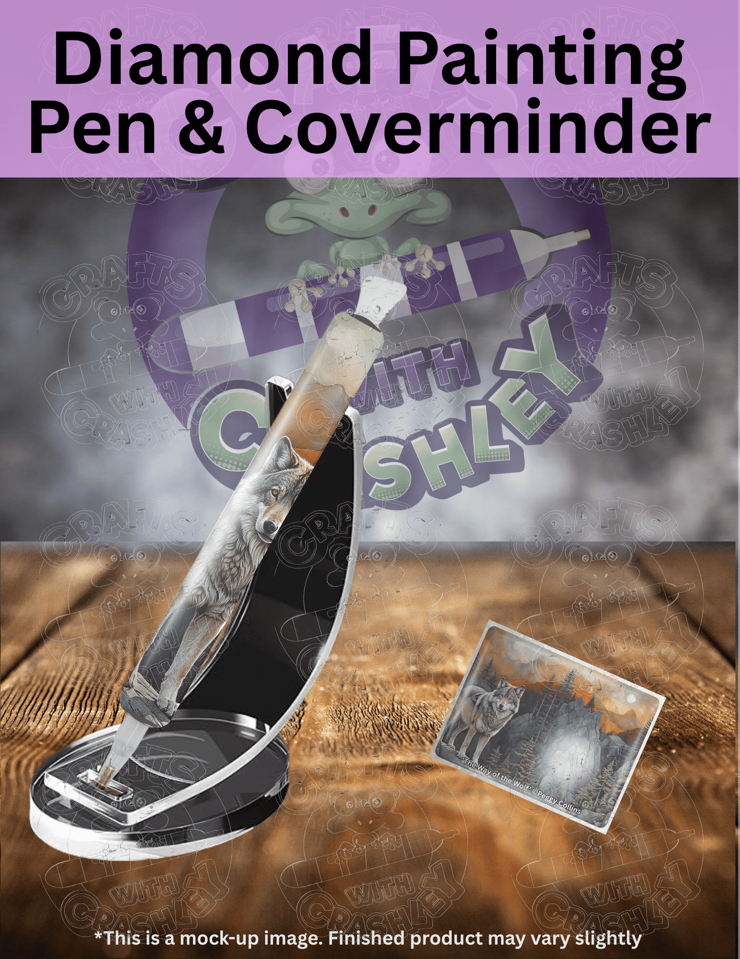 "The Way of the Wolf" by ©Peggy Collins Premium Accessories for Diamond Painting