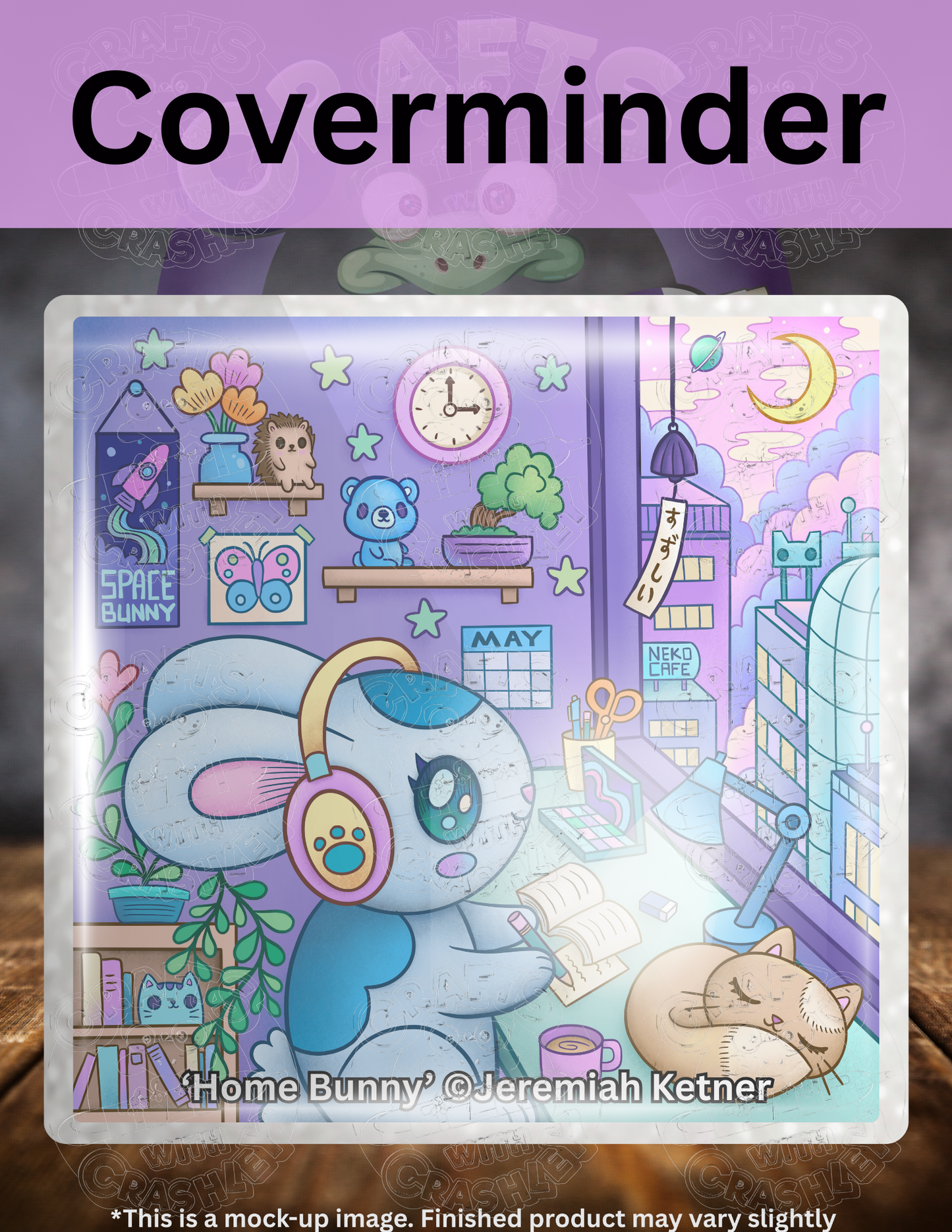 "Home Bunny" by ©Jeremiah Ketner Premium Accessories for Diamond Painting