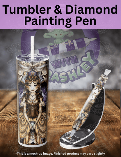 "It was Beauty that Tamed the Beast" by ©Mandie Manzano Premium Accessories for Diamond Painting