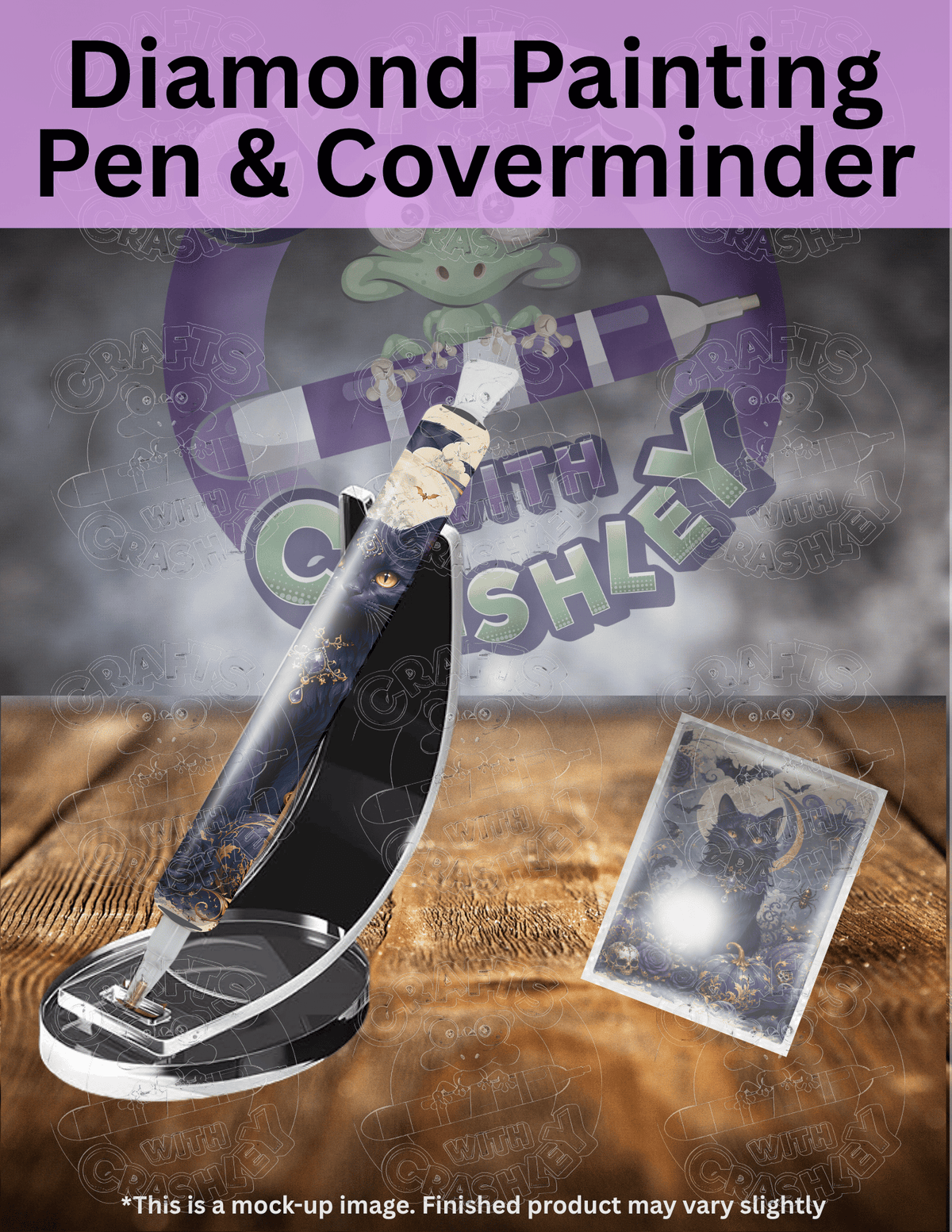 "Raven Cat" Premium Accessories for Diamond Painting