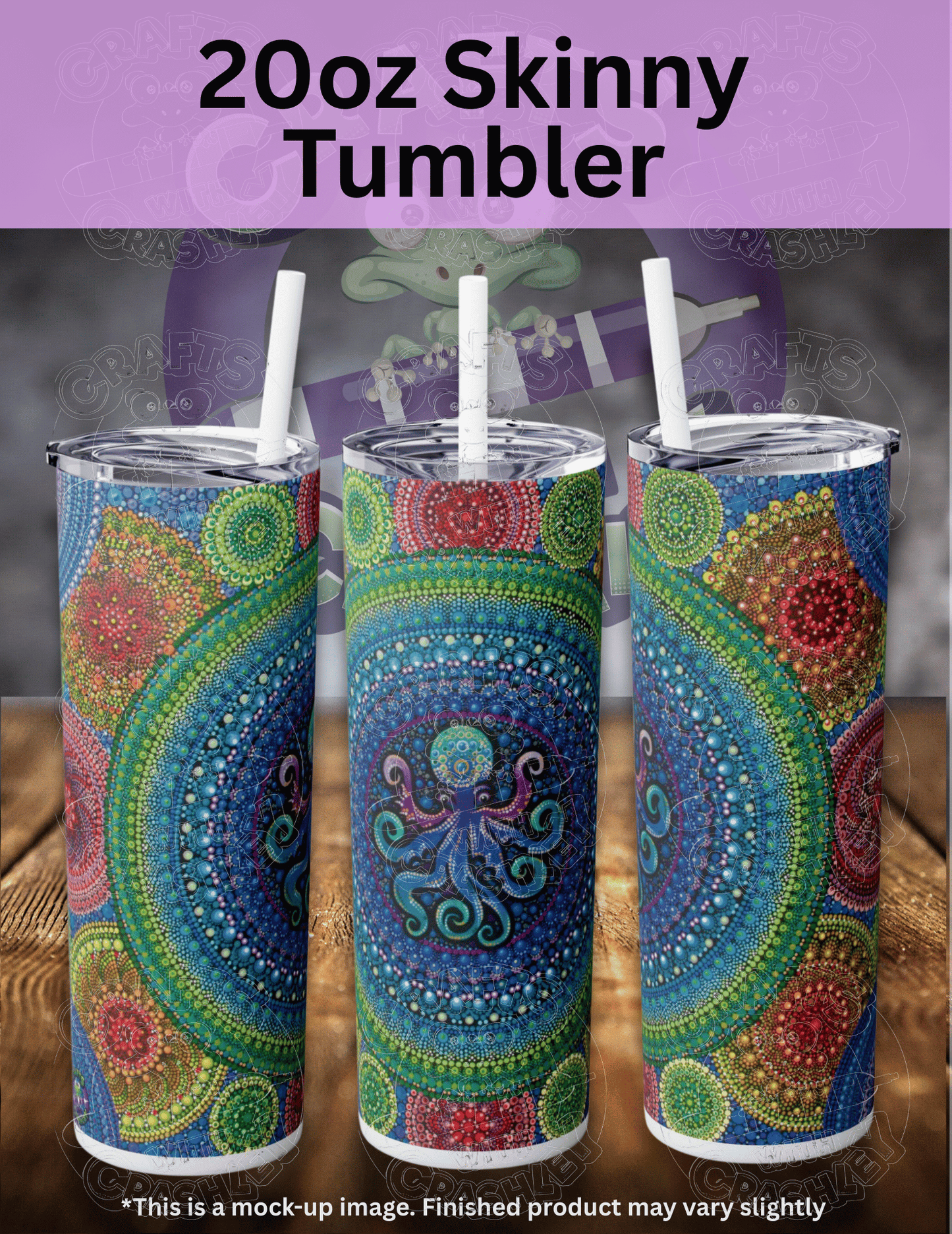 "Octopus" by ©Deborah Malcolm Premium Accessories for Diamond Painting