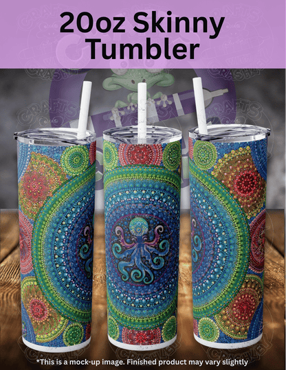 "Octopus" by ©Deborah Malcolm Premium Accessories for Diamond Painting