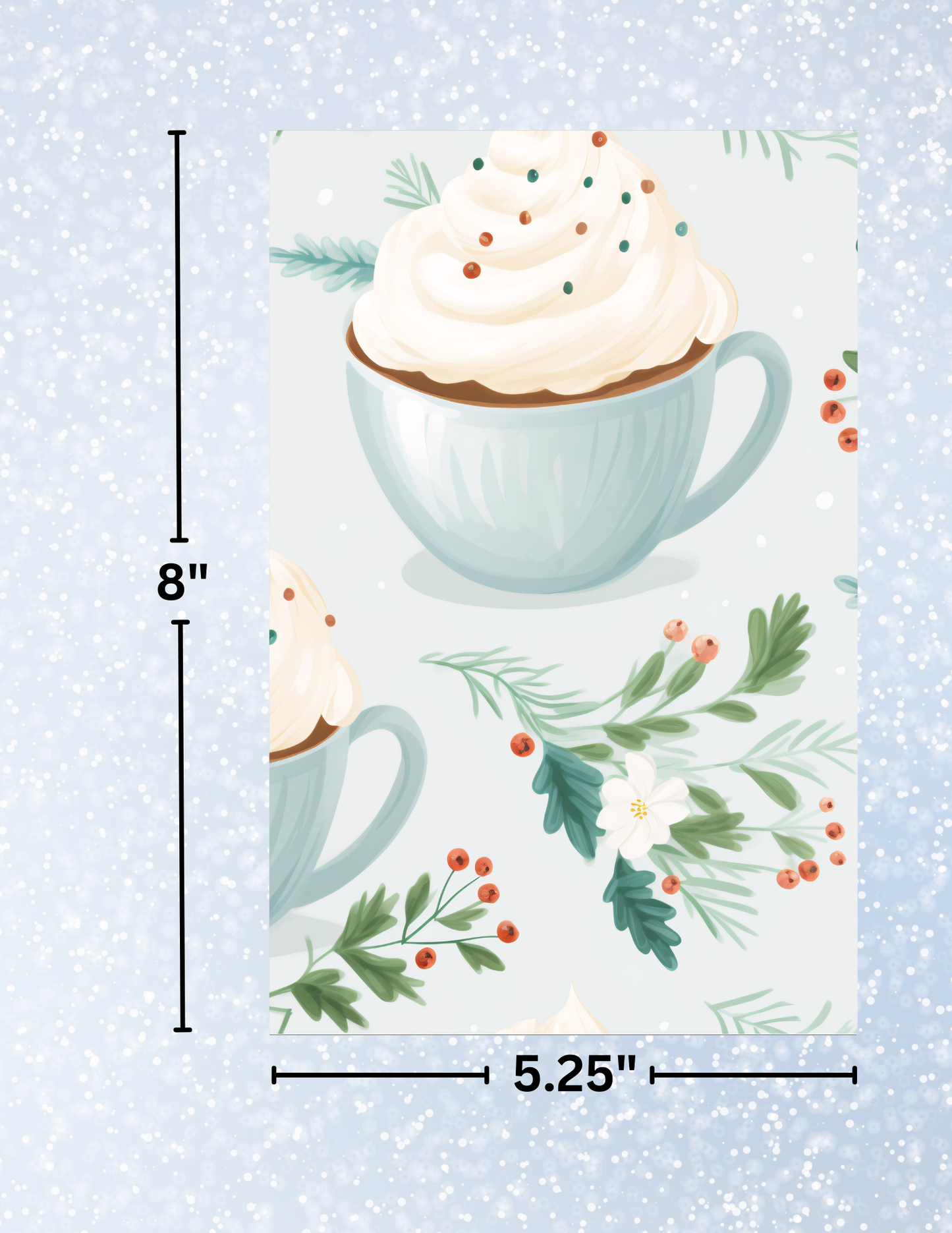 "Holiday Cocoa" Decorative Diamond Painting Release Papers