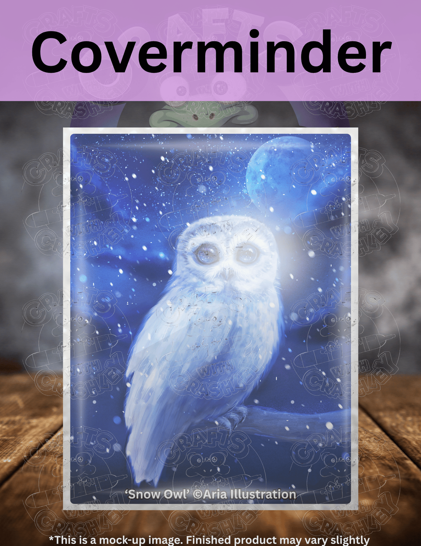 "Snowy Owl" by ©Aria Illustration Premium Accessories for Diamond Painting