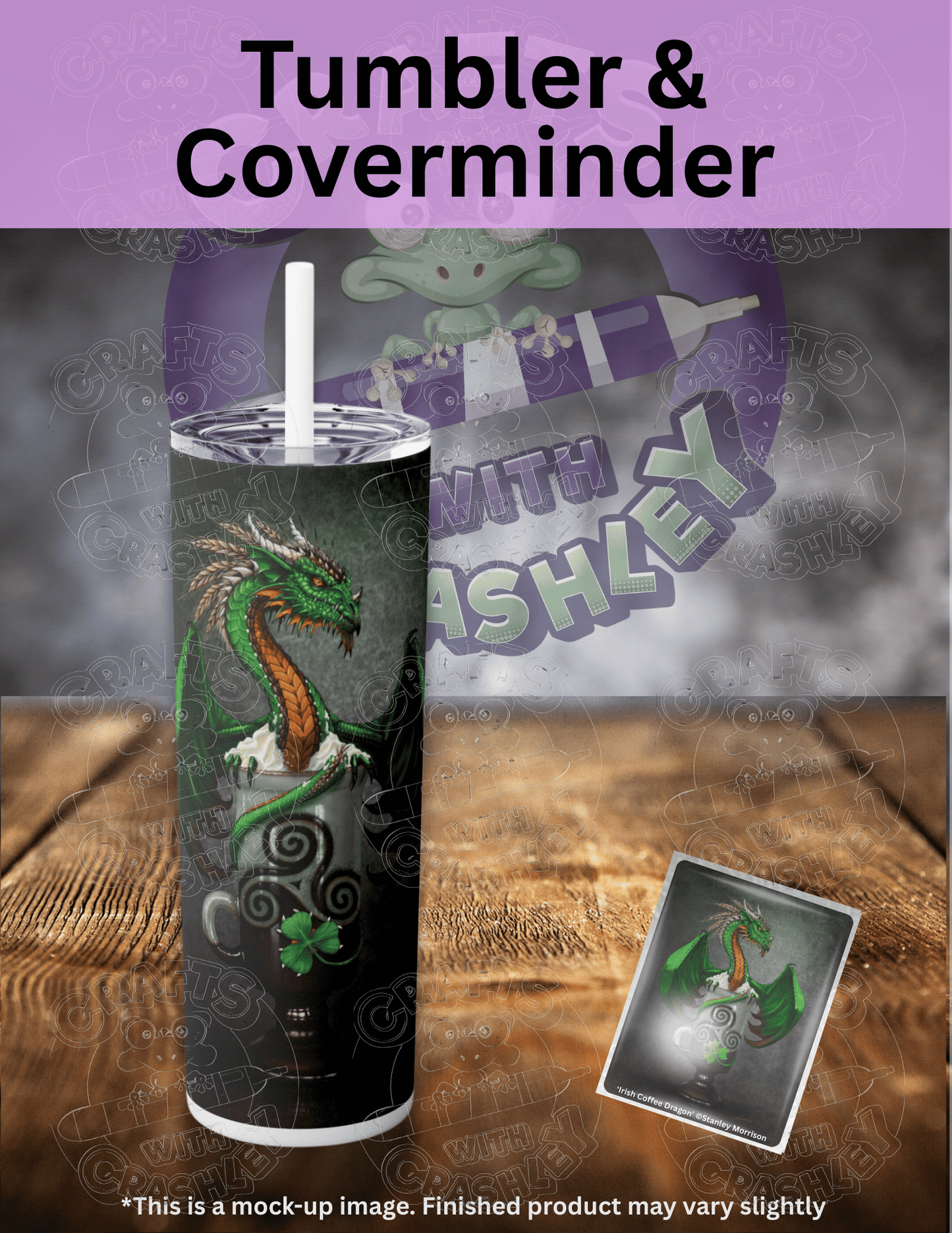 "Irish Coffee Dragon" by ©Stanley Morrison Premium Accessories for Diamond Painting