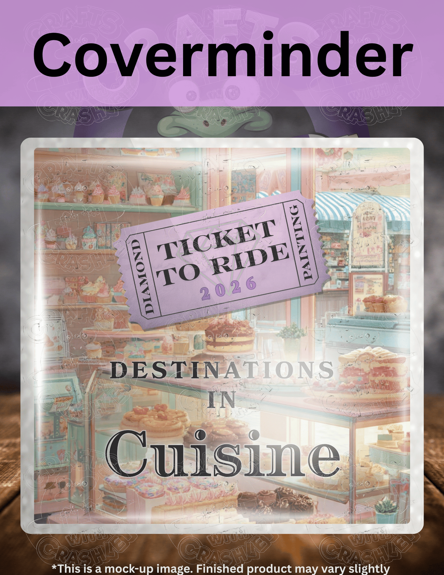 "Ticket to Ride 2026 Bakery" Premium Accessories for Diamond Painting