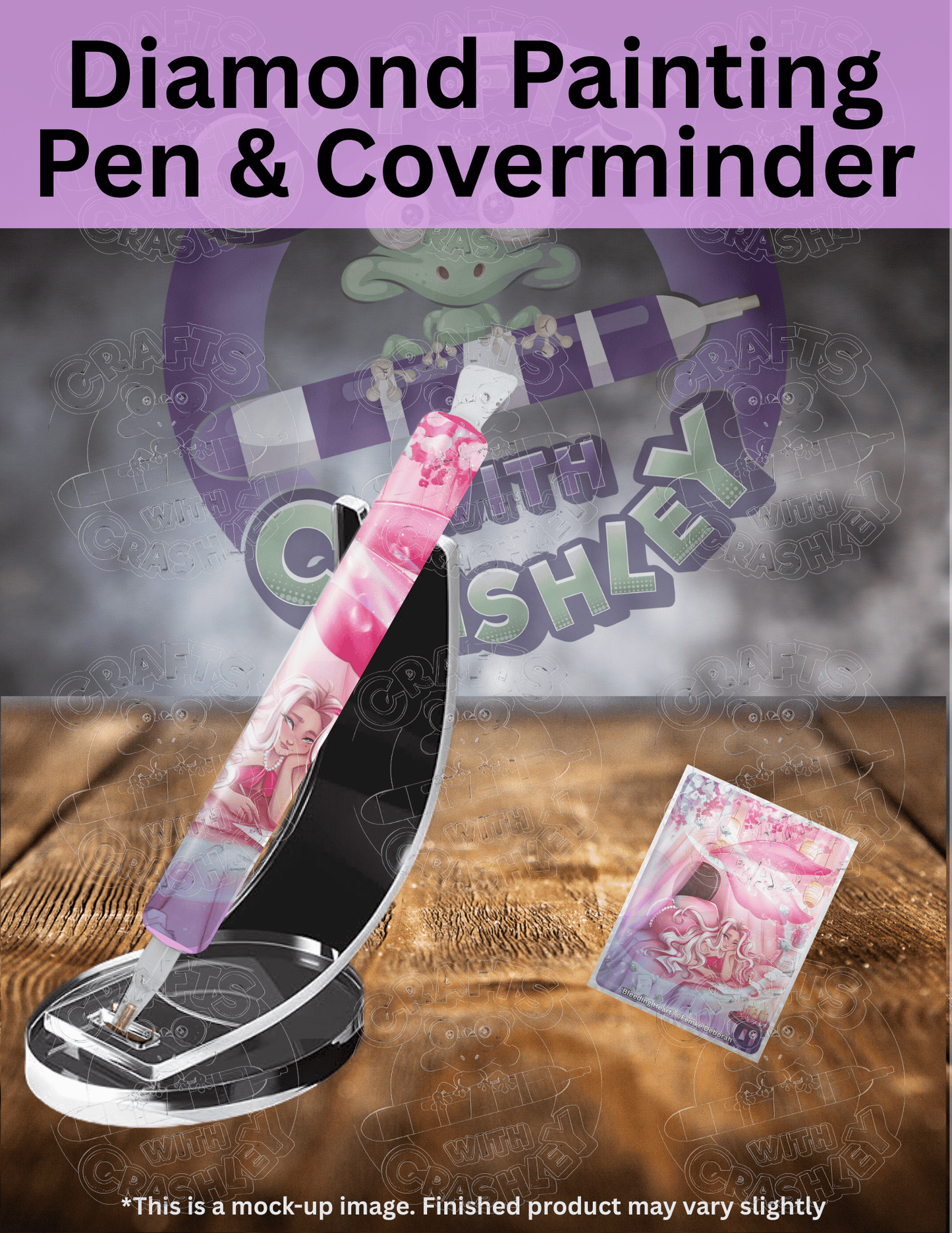 "Bleeding Heart" by ©Femke Deborah Premium Accessories for Diamond Painting