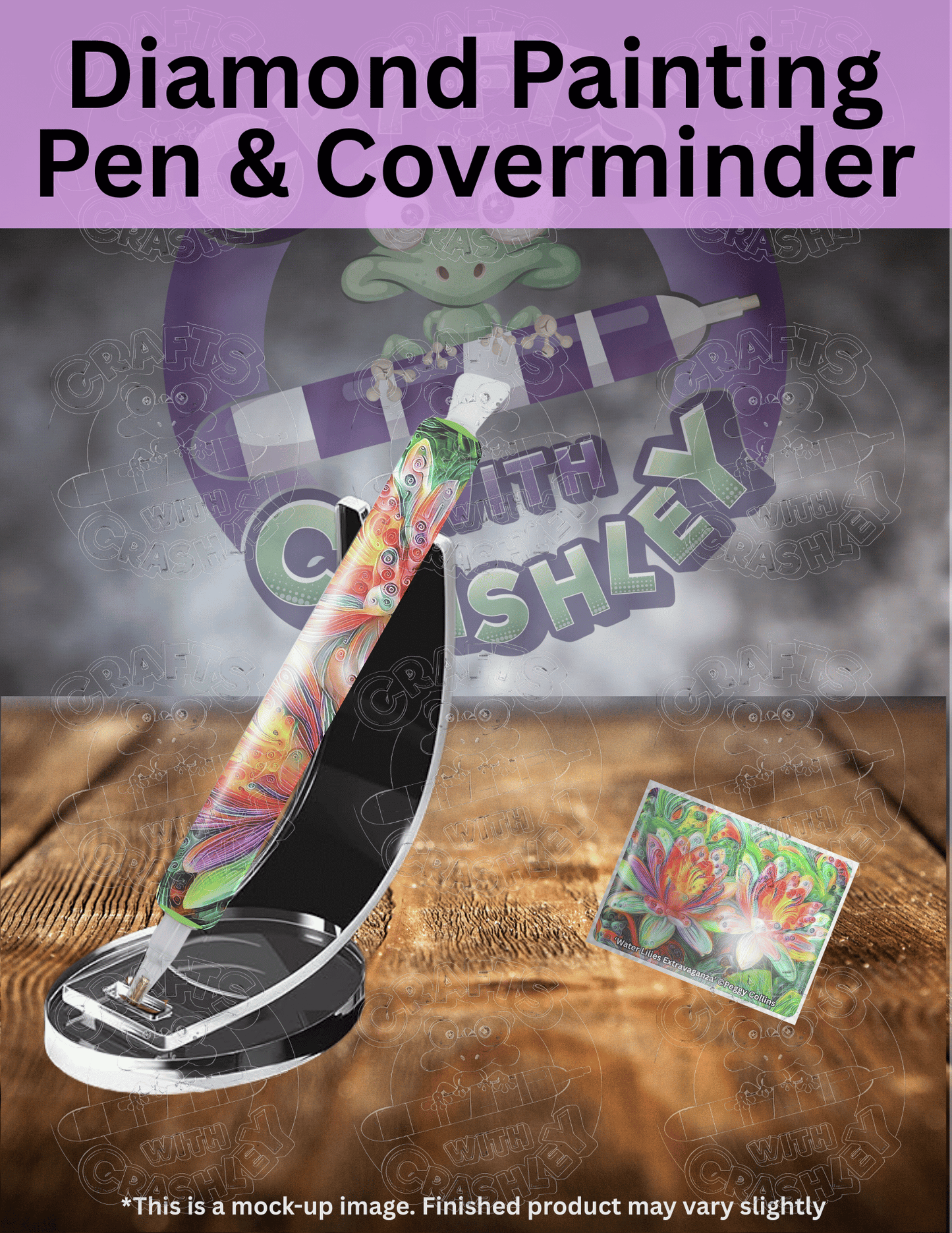 "Water Lilies Extravaganza" by ©Peggy Collins Premium Accessories for Diamond Painting