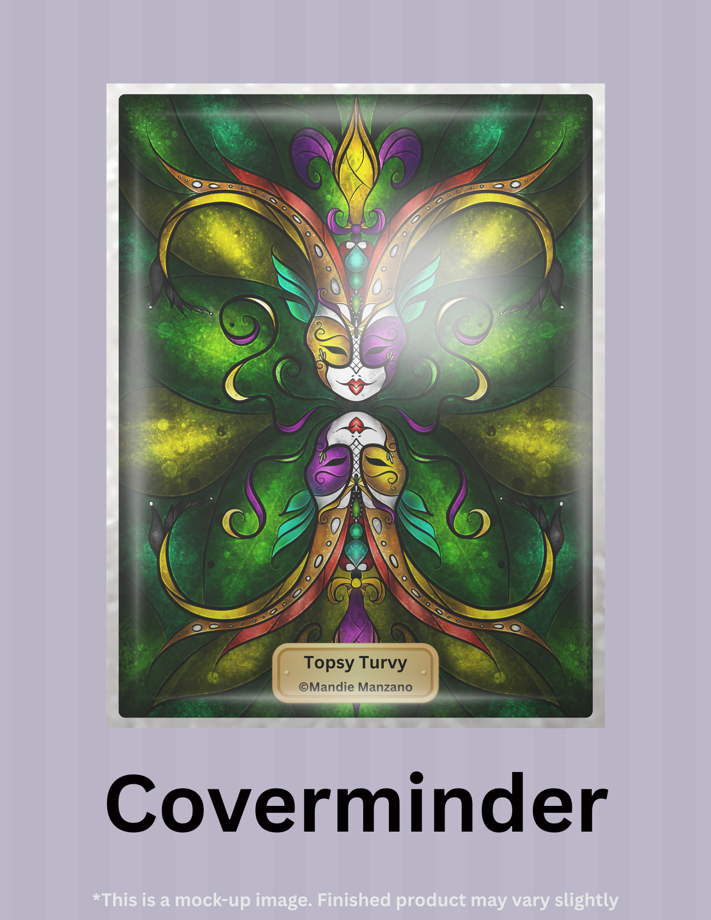 Topsy Turvy by ©Mandie Manzano Limited Edition Coverminder