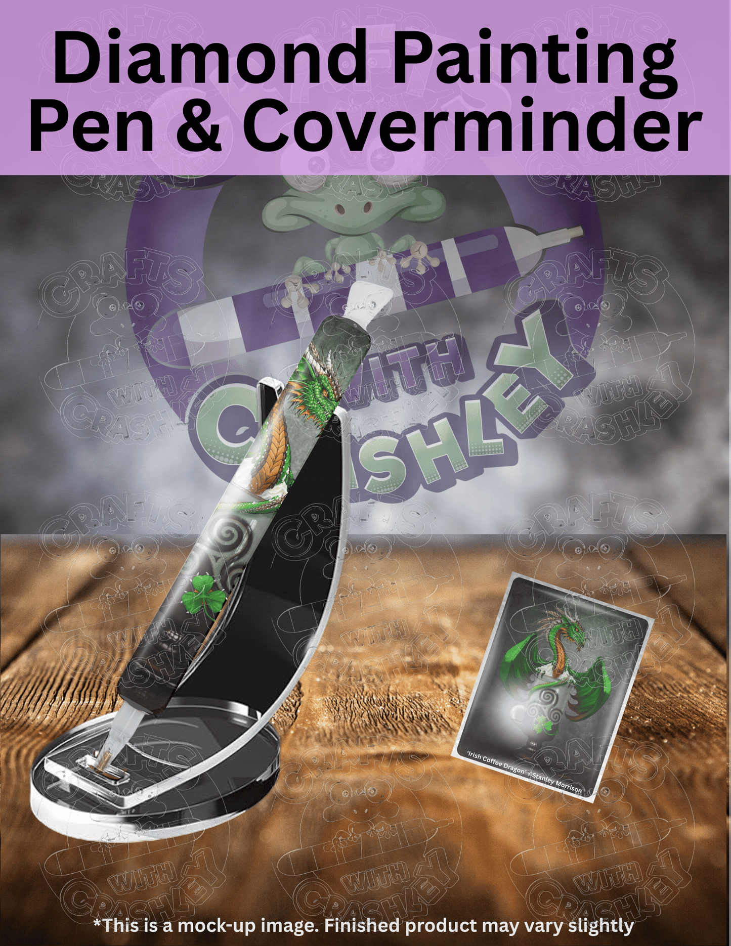 "Irish Coffee Dragon" by ©Stanley Morrison Premium Accessories for Diamond Painting