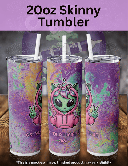 "Get Your Weird On 2026 Alien" Premium Accessories for Diamond Painting