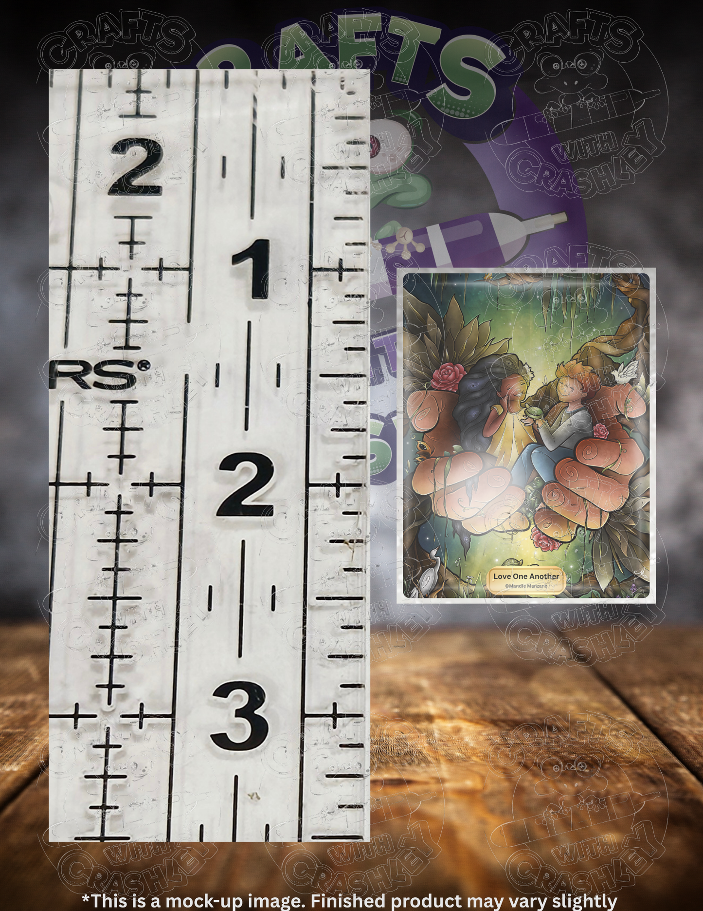 "Love One Another" by ©Mandie Manzano Premium Accessories for Diamond Painting