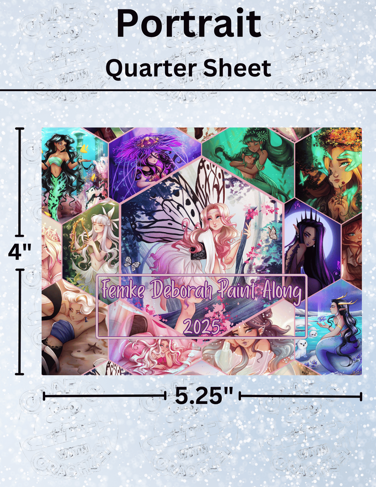 "Test" by ©Kerwin Premium Accessories for Diamond Painting