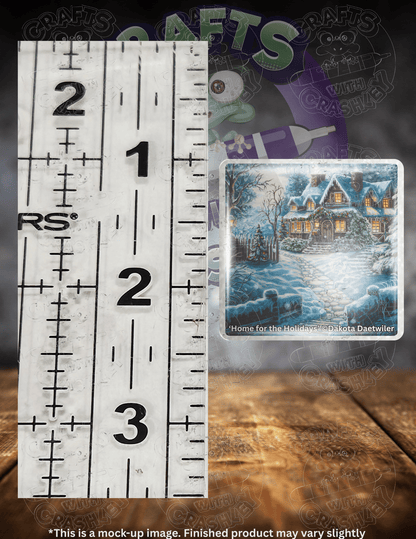 "Home for the Holidays" by ©Dakota Daetwiler Premium Accessories for Diamond Painting