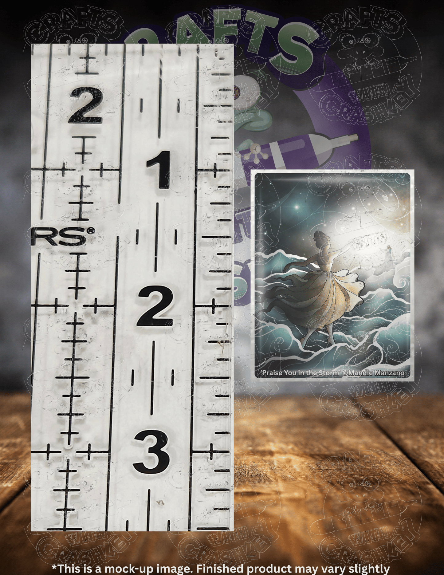 "Praise You in the Storm" by ©Mandie Manzano Premium Accessories for Diamond Painting